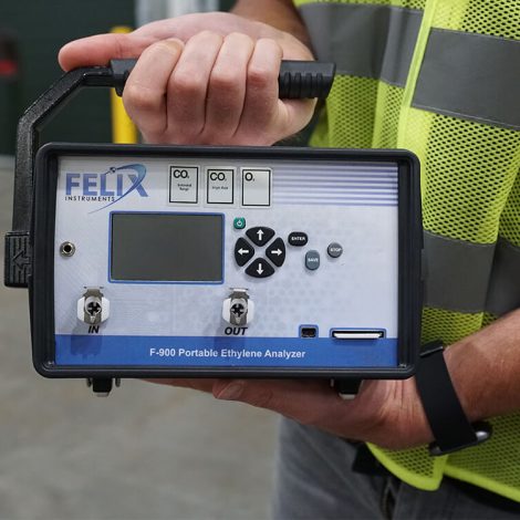 F-900 hordozható etilén gázanalizátor (Portable Ethylene Analyzer)