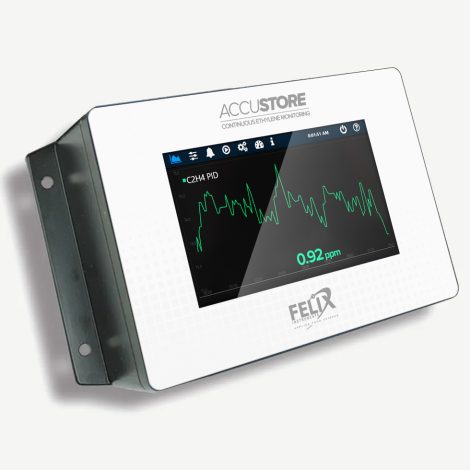 Felix AccuStore (F-910 sorozat) fix telepítésű etilén-monitorozó rendszer